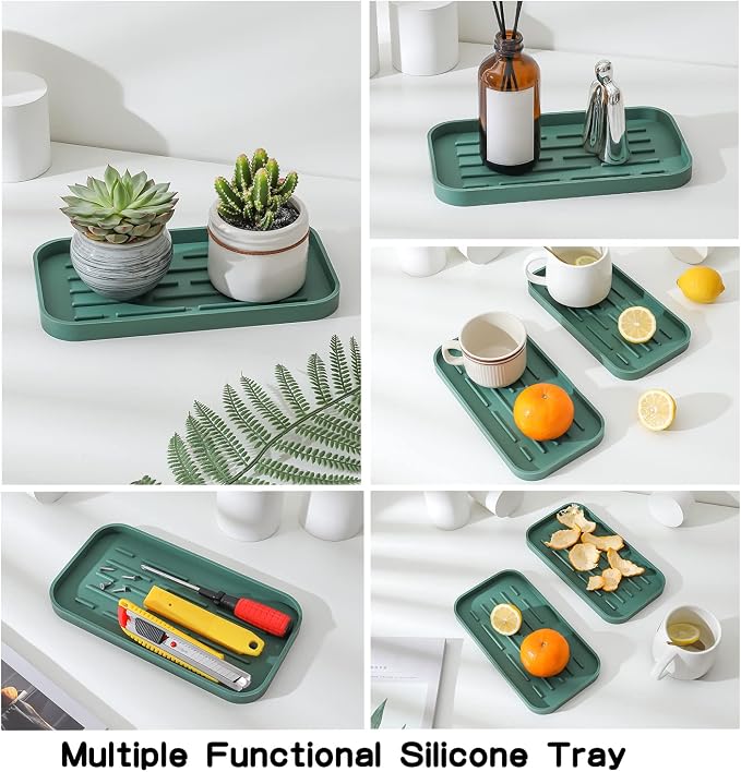 MicoYang Silicone Kitchen Sink Organizer Tray - Image 5