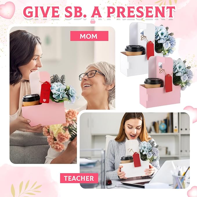 MotiMind 8 Pack Mother's Day 2 Cup Drink Carrier - Image 5