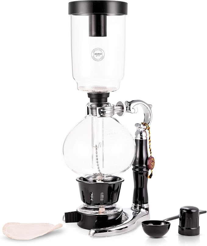 Yama Glass 5 Cup Tabletop Siphon - Image 7