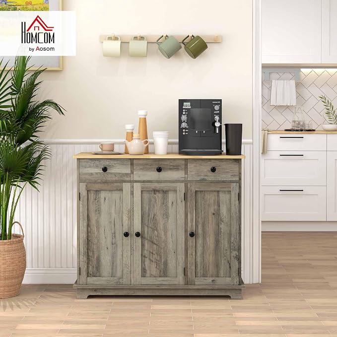HOMCOM Sideboard Buffet Cabinet - Image 2