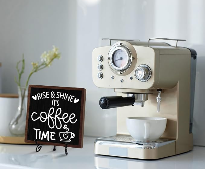 Coffee Desk Decor Sign, Coffee Time Sign - Image 7
