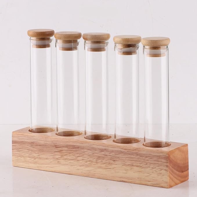 Single Dose Coffee Bean Storage Tubes Glass Coffee Beans Storage Containers - Image 7