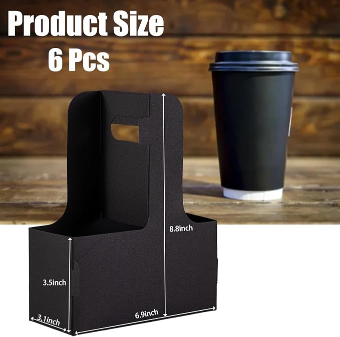 6 Pack 2/4 Cup Drink Carrier - Image 2
