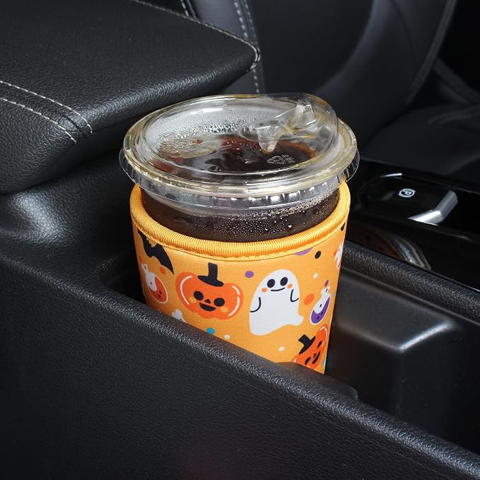 3 Pack Reusable Iced Coffee Sleeves - Image 3