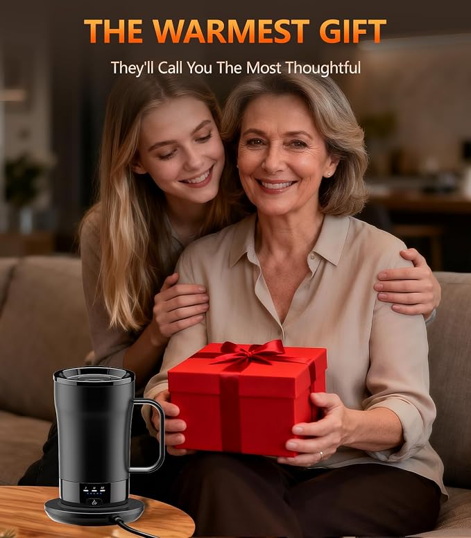 Self-Heating Coffee Mug, 14oz Heated Coffee Mug Rechargeable - Image 7