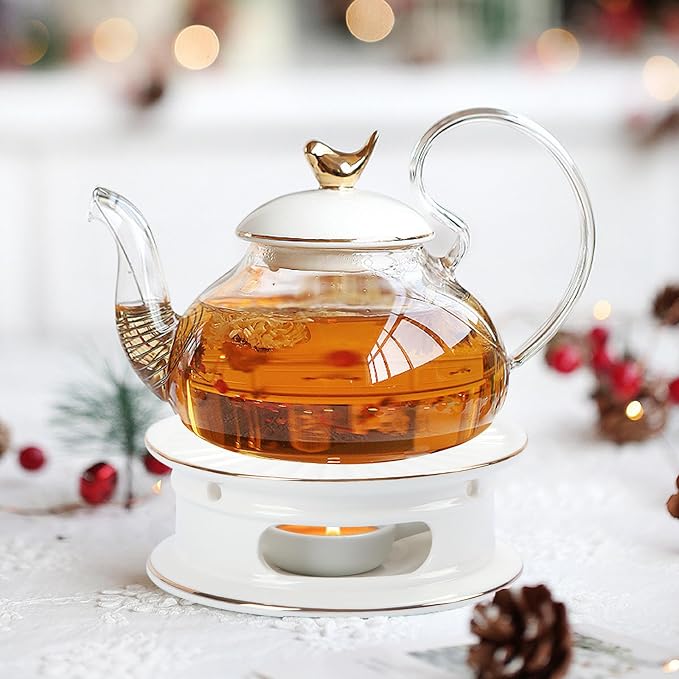 KAYCROWN Teapot Warmer, Ceramic Tea Warmer - Image 4