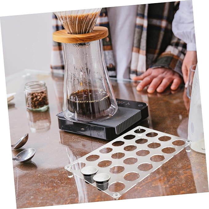 Coffee Storage Rack Transparent Organizer - Image 5