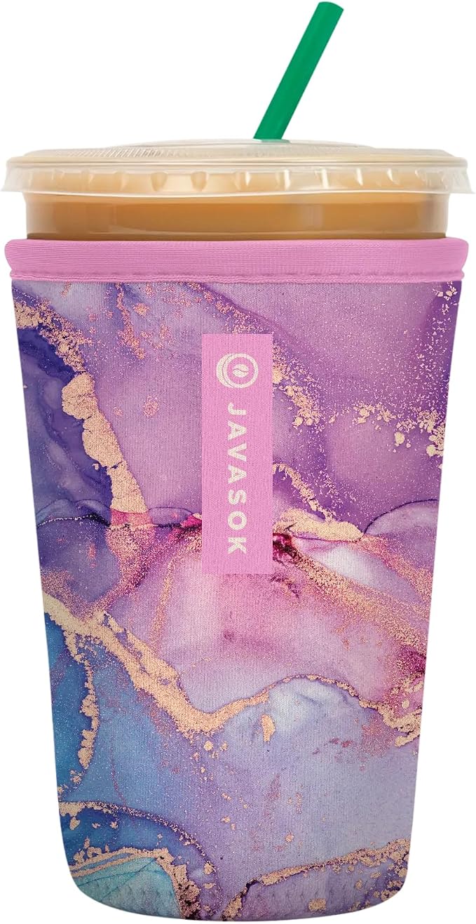Sok It JavaSok Iced Coffee & Cold Soda Insulated Neoprene Cup Sleeve by SokIt