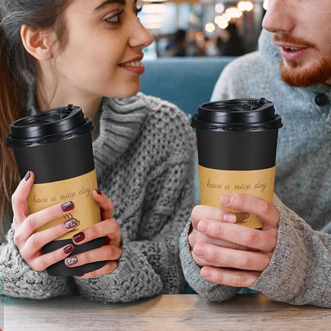 Lamosi 20 oz Disposable Coffee Cups - Image 6