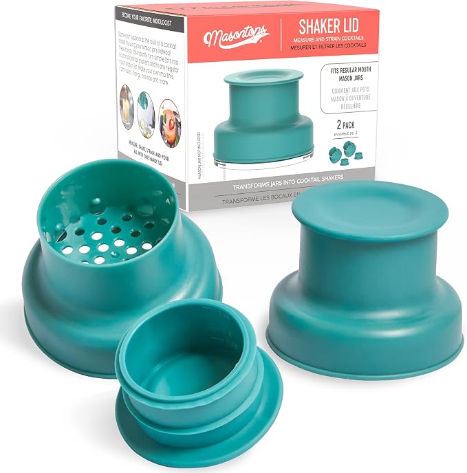 Masontops Cocktail Shaker Lids – Compatible by Masontops