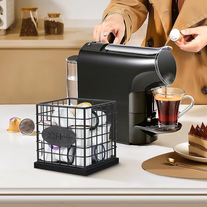 YINMIT K Cup Holder Organizer, Sturdy Coffee Pod Holder Organizer, 35 Kcup - Image 4