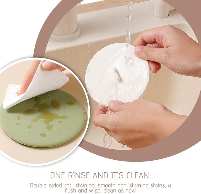 Silicone Cup Lids Silicone Cup Covers 6color Design, Food Grade Anti-dust - Image 3