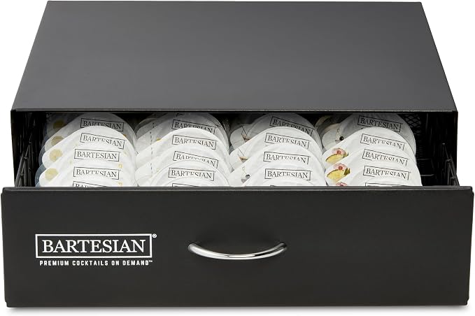 Bartesian Carbon Steel Cocktail Capsule Drawer by Bartesian