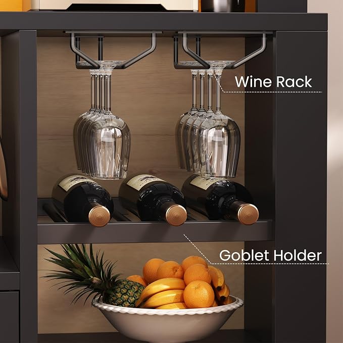 Itaar 73" Tall Arched Bakers Rack - Image 9
