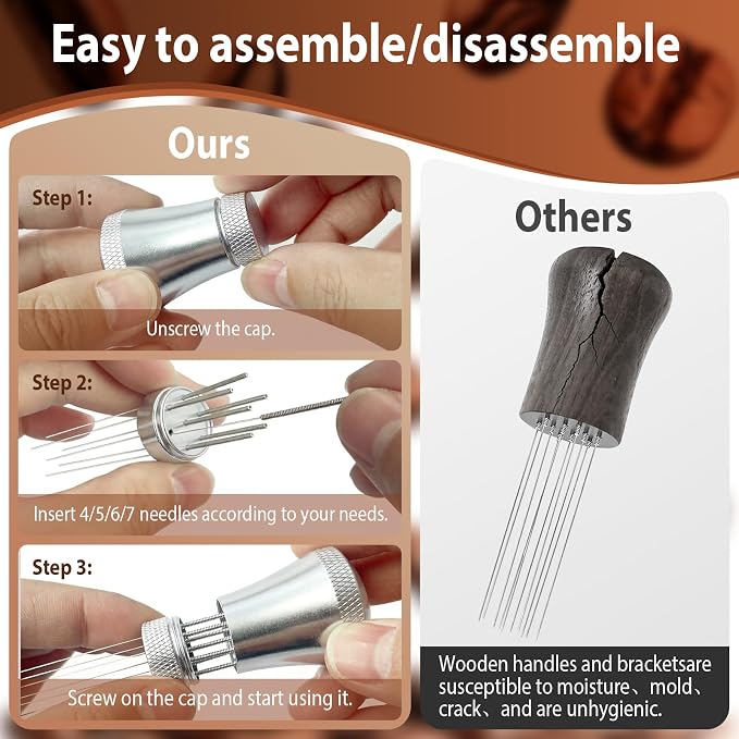WDT Espresso Distribution Tool Espresso Stirrer Tools - Image 7