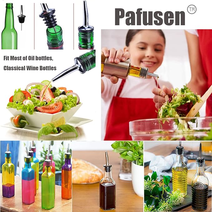 Pafusen 24 Pack Stainless Steel Speed Pourers Spouts - Image 6