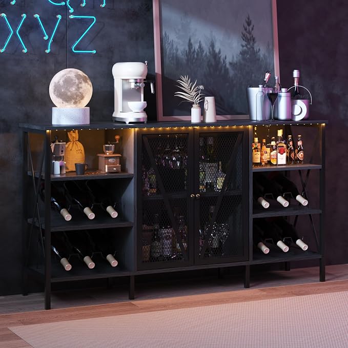 TROPOW 55 Inch Industrial Bar Cabinet by TROPOW