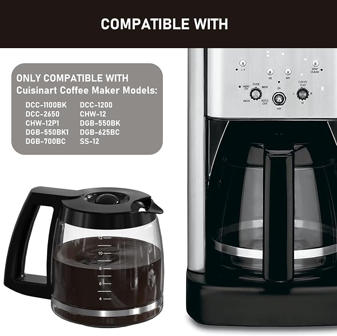 12-Cup Coffee Pot Replacement Compatible - Image 2