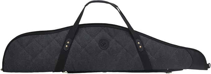 Tas Trost Scoped Rifle Soft Case 41“& 55” Long Gun Bag, Canvas Leather Shotgun by TasTrost