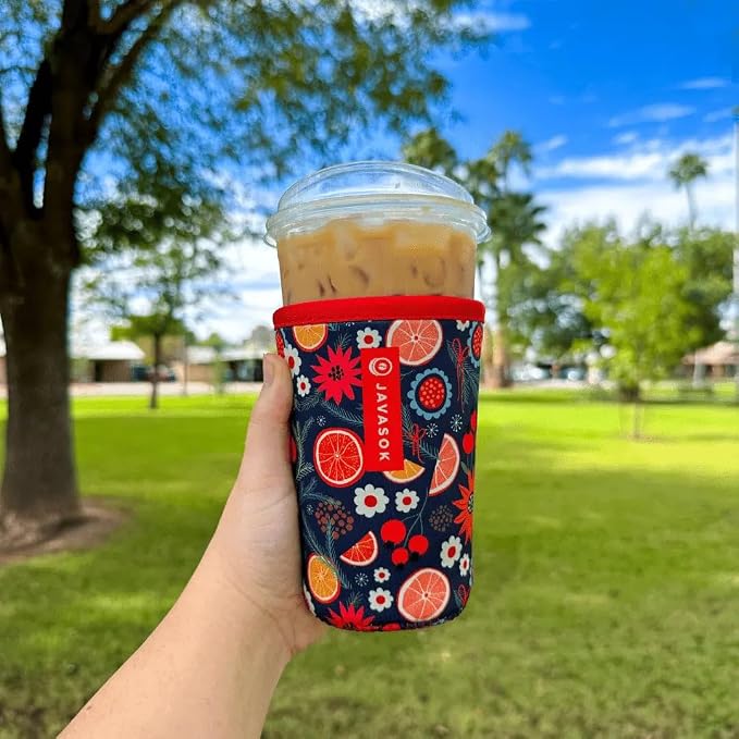 Sok It JavaSok Iced Coffee & Cold Soda Insulated Neoprene Cup Sleeve - Image 2