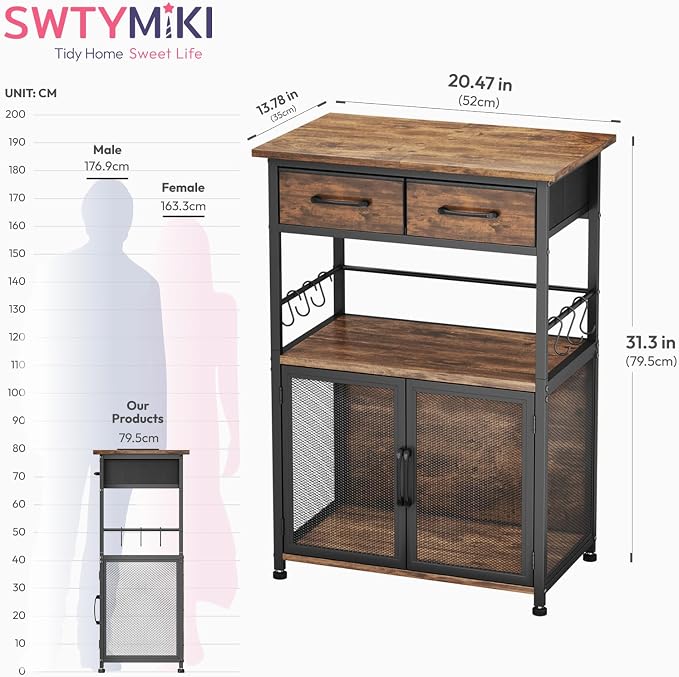 SWTYMIKI Coffee Bar Cabinet - Image 2