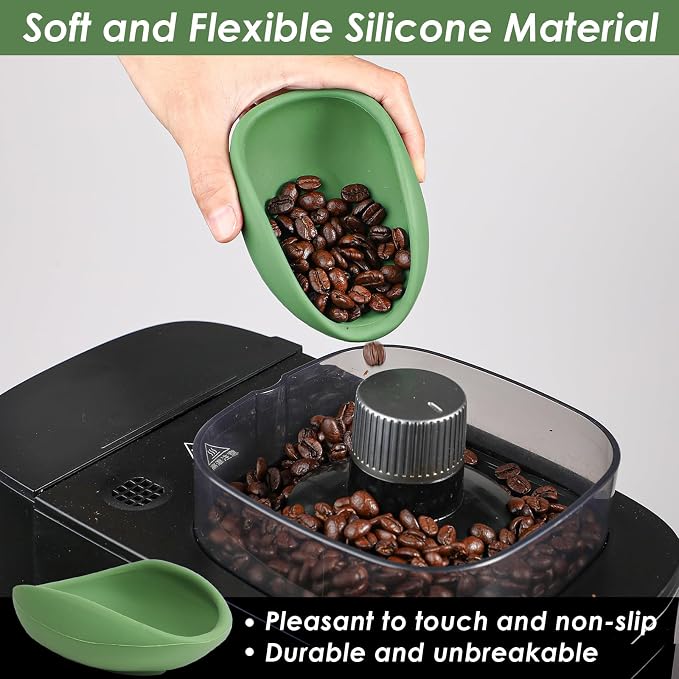 Koluti Silicone Coffee Bean Dosing Cup and Spray Bottle Set, Single Dose - Image 3