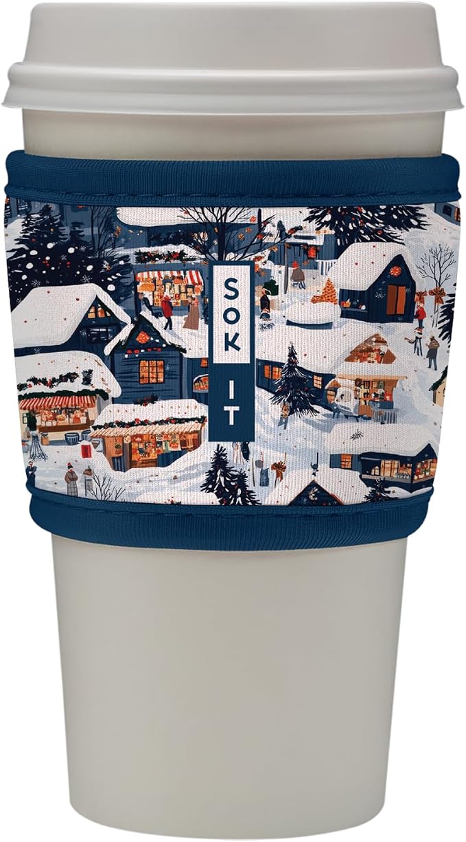 Sok It HotSok Coffee & Tea Reusable Insulated Neoprene Cup Sleeve by SokIt