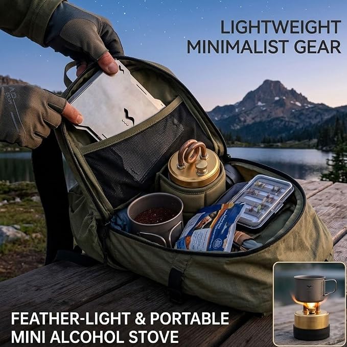 High-Power Portable Mini Outdoor Spirit Burner & Alcohol Stove, 2026 Gear - Image 2