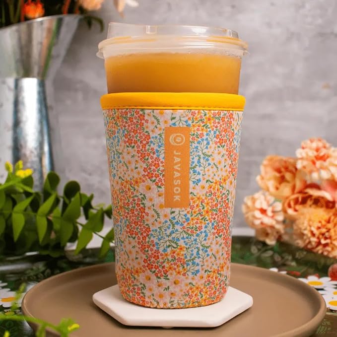 Sok It JavaSok Iced Coffee & Cold Soda Insulated Neoprene Cup Sleeve - Image 2