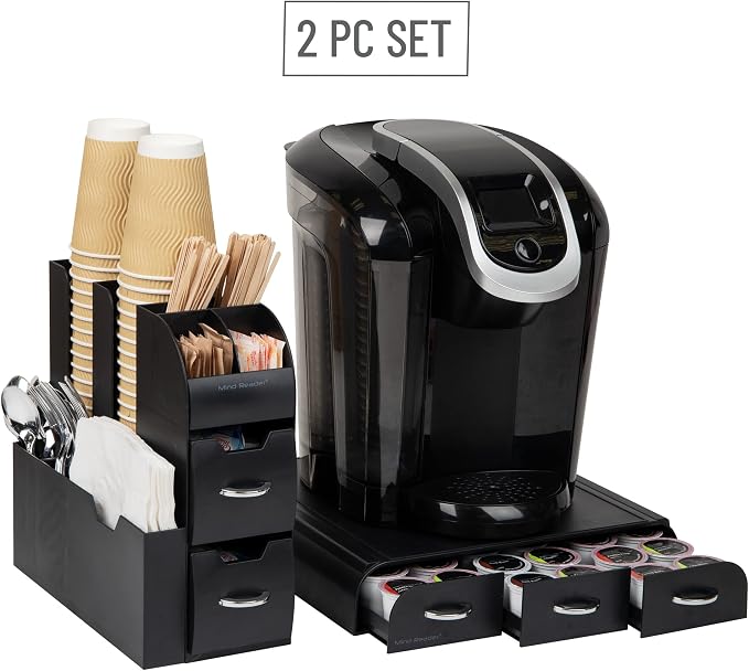 Mind Reader Single Serve Coffee Pod Drawer and Cup Condiment Set, 36 Pod - Image 7