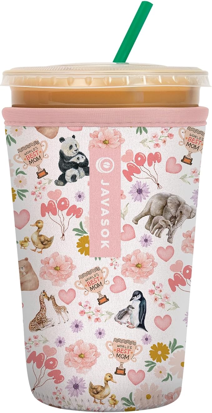 Sok It JavaSok Iced Coffee & Cold Soda Insulated Neoprene Cup Sleeve by SokIt