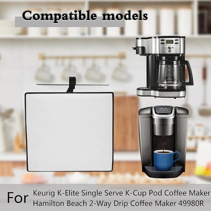 Coffee Maker Cover for Keurig K-Elite Single Serve K-Cup Pod Coffee Maker - Image 2