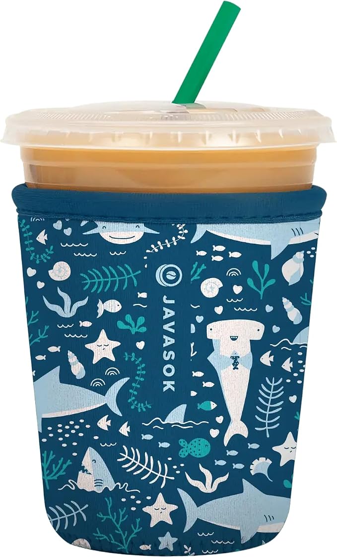 Sok It JavaSok Iced Coffee & Cold Soda Insulated Neoprene Cup Sleeve by SokIt