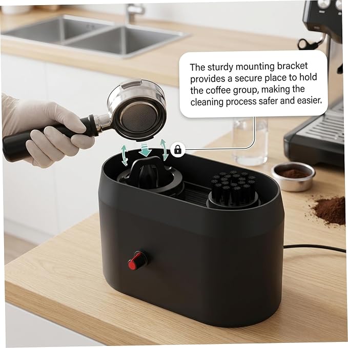 Automatic Portafilter Cleaner, Coffee Portafilter Cleaning Kit | Automatic - Image 5