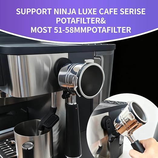 Portafilter Funnel & Magnetic Coffee Portafilter Holder - Image 2