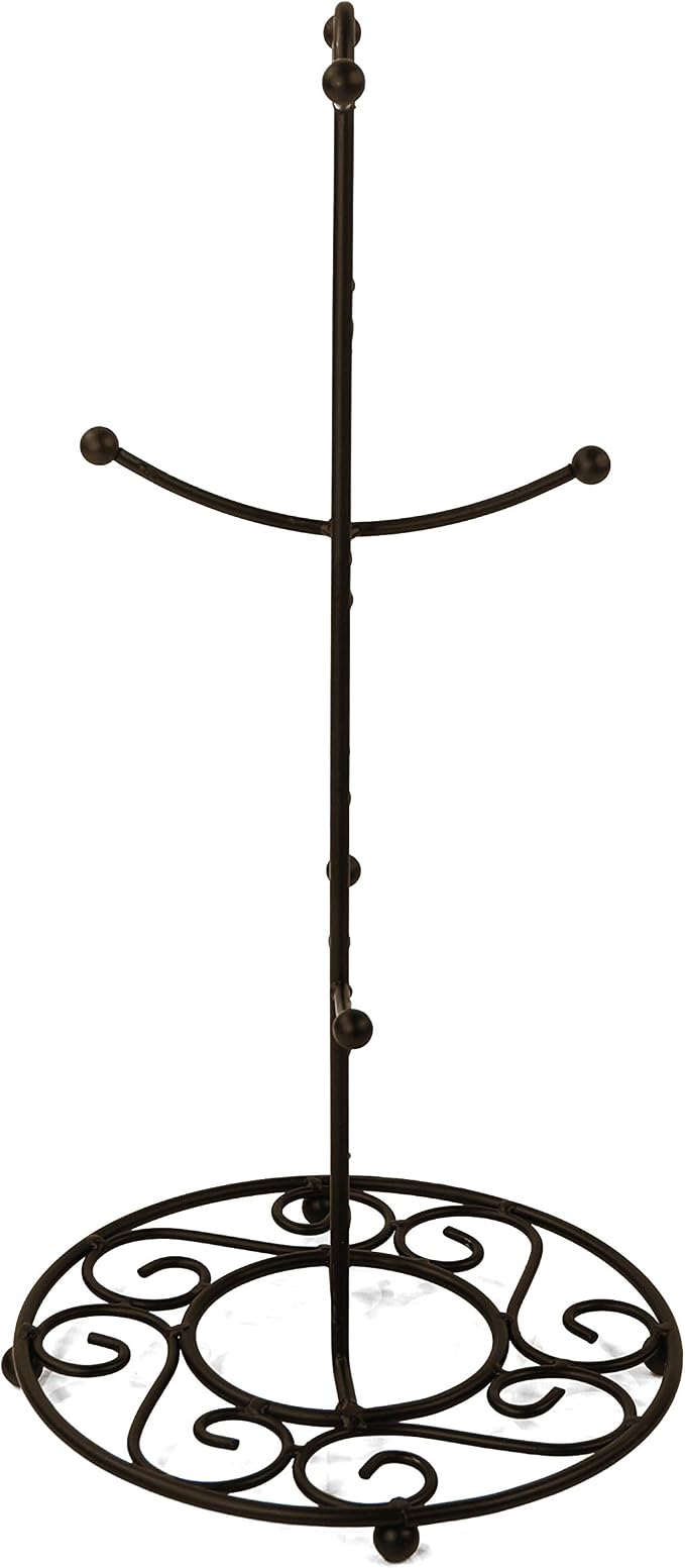 K-Cliffs Coffee Mug Tree Holder Kitchen Metal Tea Cup Drying Rack Countertop - Image 4