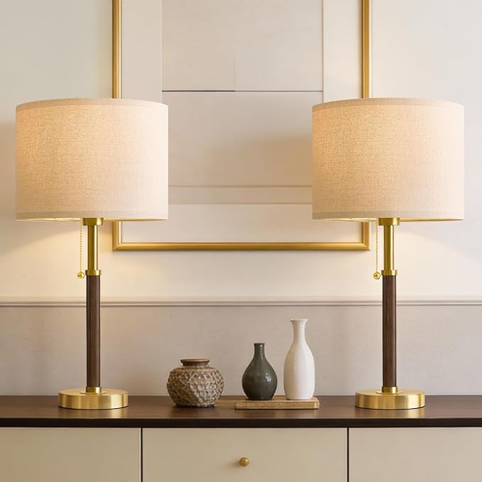 G-SAFAVA 22" Table Lamps Mid Century Modern Lamps - Image 4