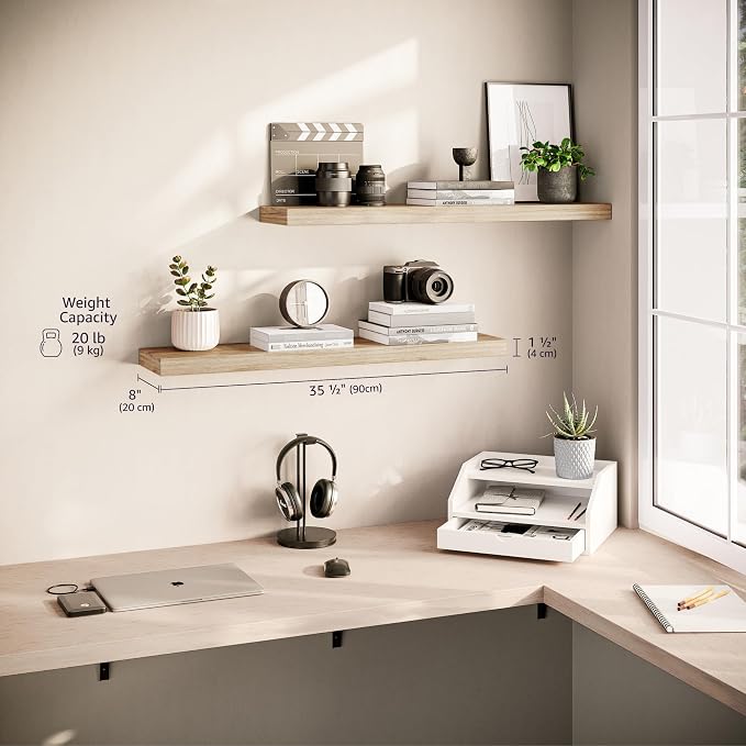 Ballucci Floating Shelves for Wall, - Image 3