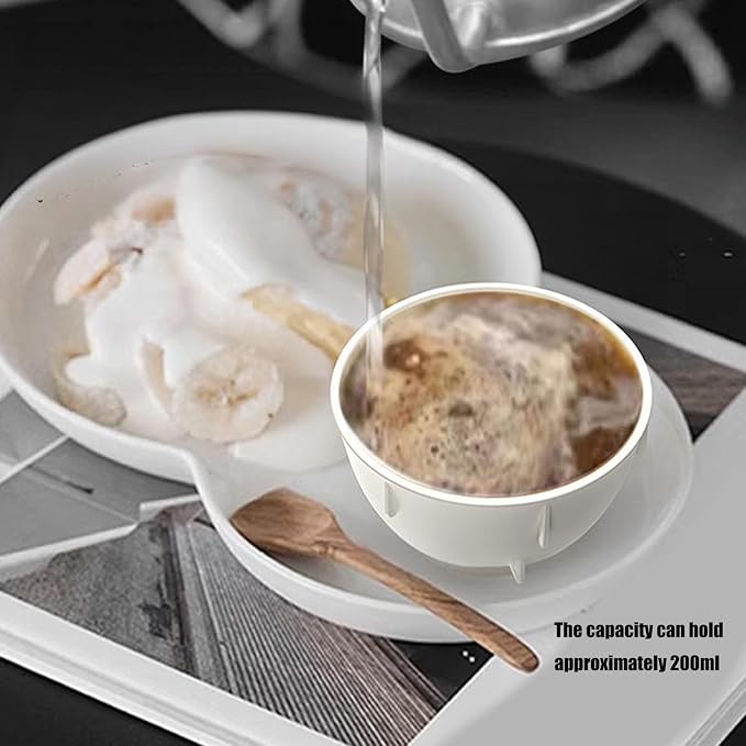 Multipurpose Coffee Cup Measurement Bowl Coffee Cupping Bowls 200ml Cup - Image 3