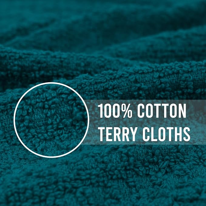 DAN RIVER Premium Teal Kitchen Towels - Image 5