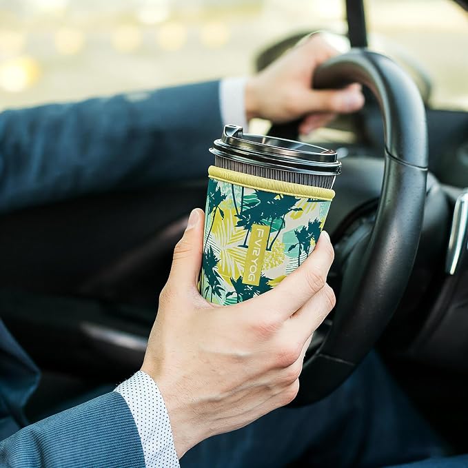 Reusable Insulated Neoprene Iced Coffee Sleeves - Image 2