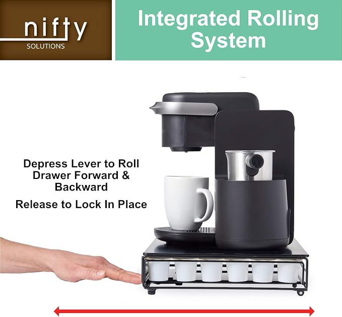 Nifty Rolling Coffee Pod Drawer - Image 5