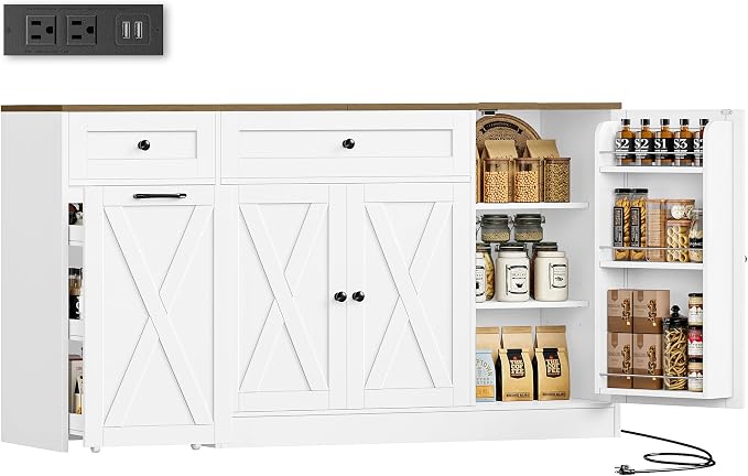 HOSTACK Multifunctional Storage Cabinet by HOSTACK