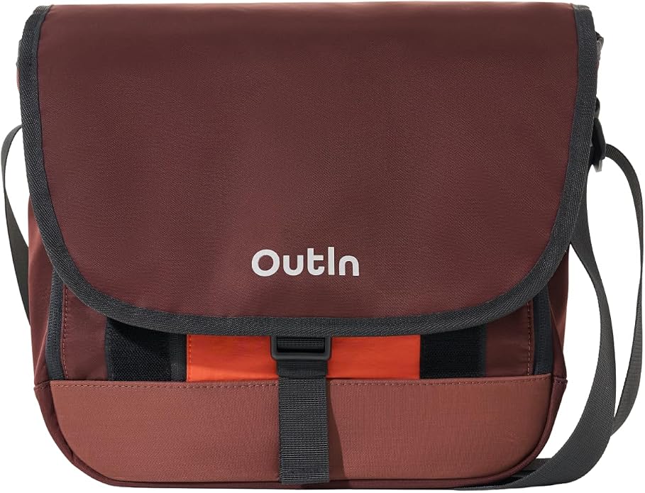 Flex Messenger Shoulder Bag, Nylon Crossbody Travel Bag by OutIn