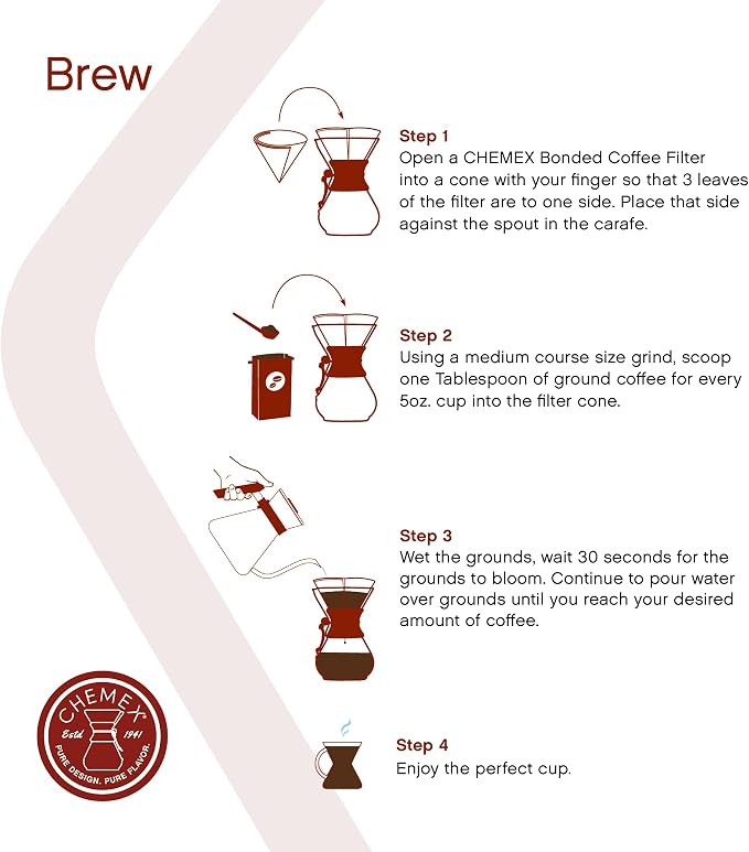 Chemex Pour-Over Glass Coffeemaker - Image 4