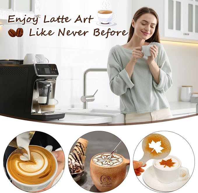 Y-Step 25 PCS Espresso Accessories Kit, 53.3mm/54mm Espresso Tamper Kit Coffee - Image 7