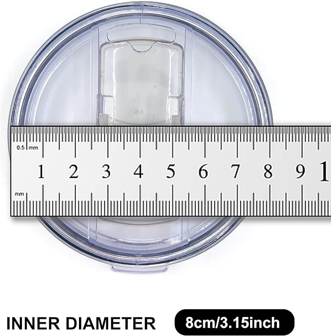 2 Replacement Lids for 20oz Stainless Steel Tumbler Travel Cup - Image 3