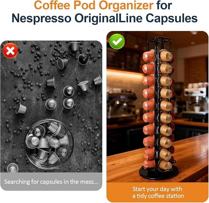Coffee Pod Holder – 360° Silent Rotating - Image 6