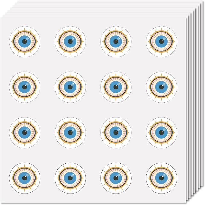 CREATCABIN 128Pcs Evil Eye Stickers by CREATCABIN