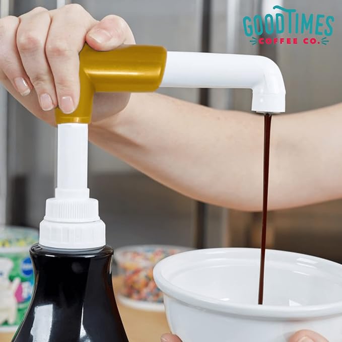 Good Times Coffee Co. Sauce Pump Dispenser - Image 5